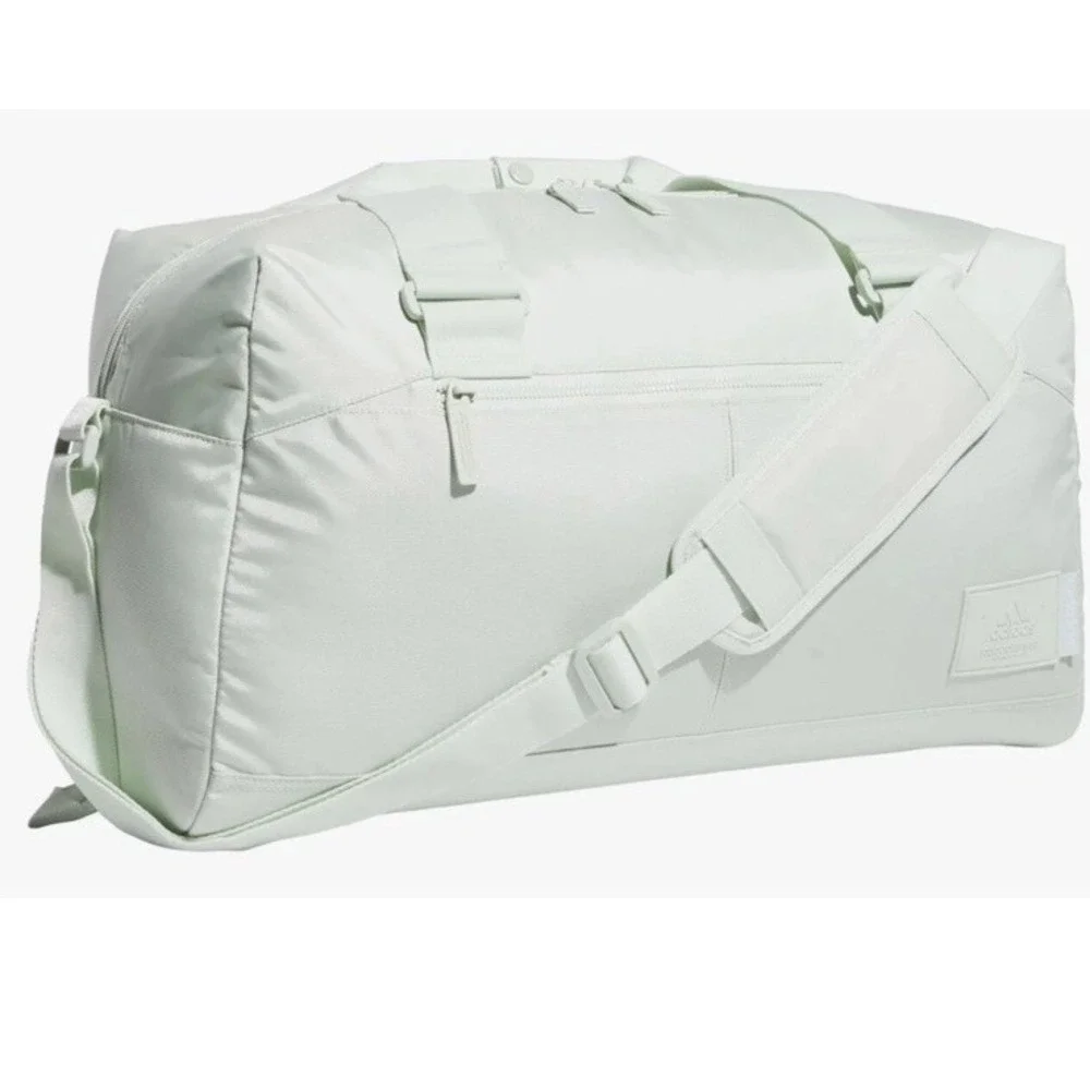 Adidas Lounge Duffel Bag Ventilated Shoe Linen Green NWT IU9306